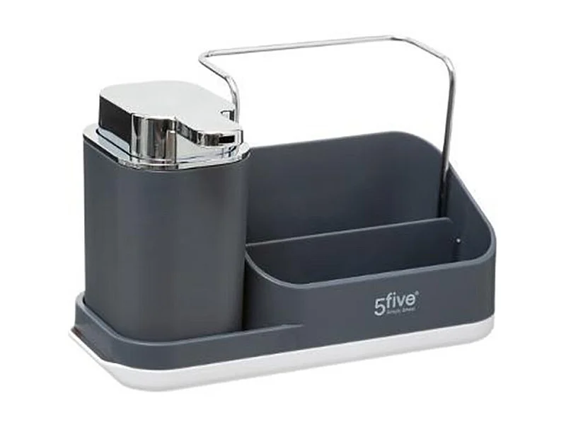 Organiseur d'Évier 4 en 1 "Néo" 21cm Gris