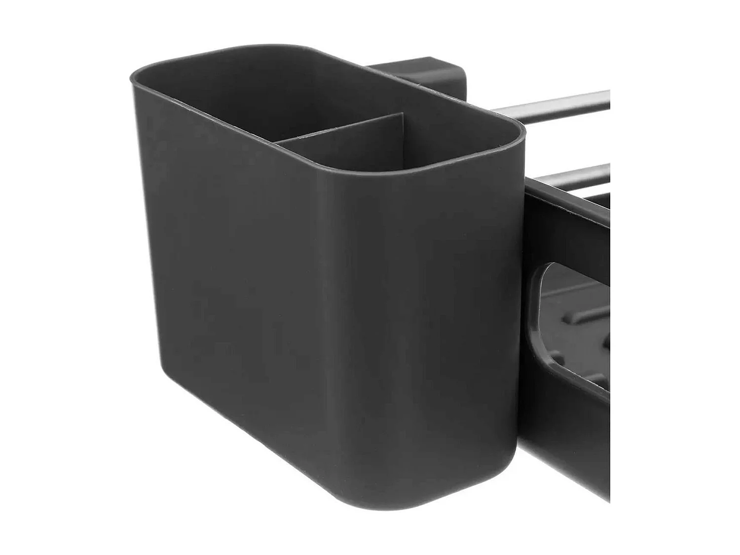 Égouttoir Extensible avec Plateau "Etira" 50cm Gris