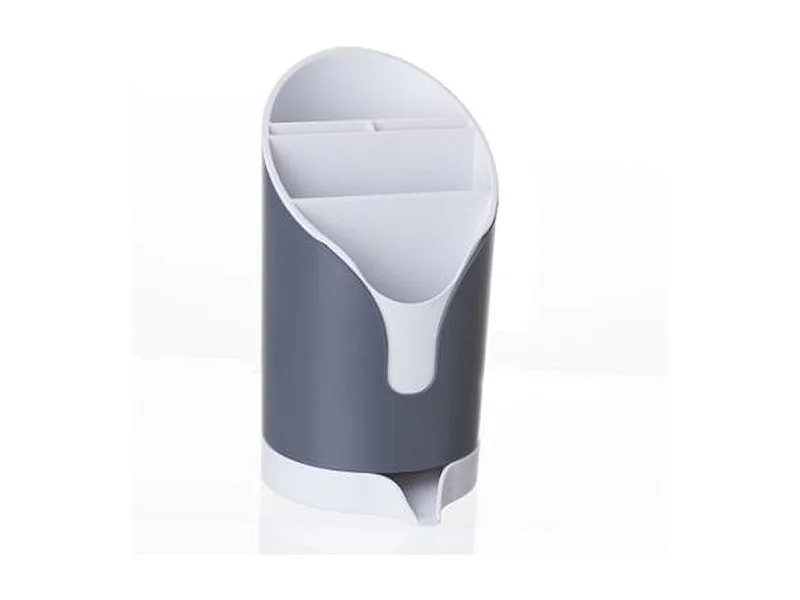 Égouttoir à Couverts 4 Compartiments "Néo" 20cm Gris