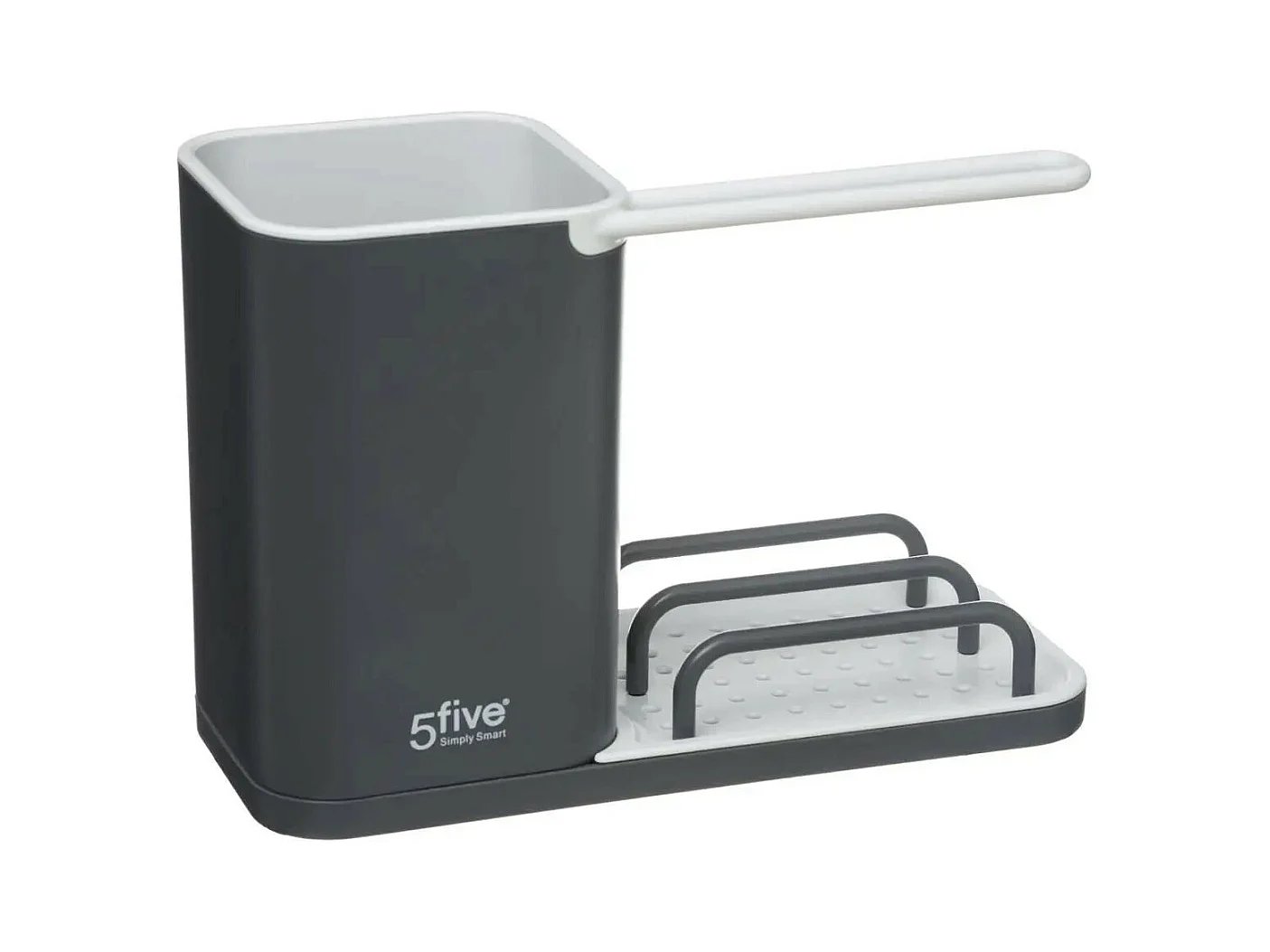 Organiseur d'Évier 3 en 1 "Néo" 21cm Gris