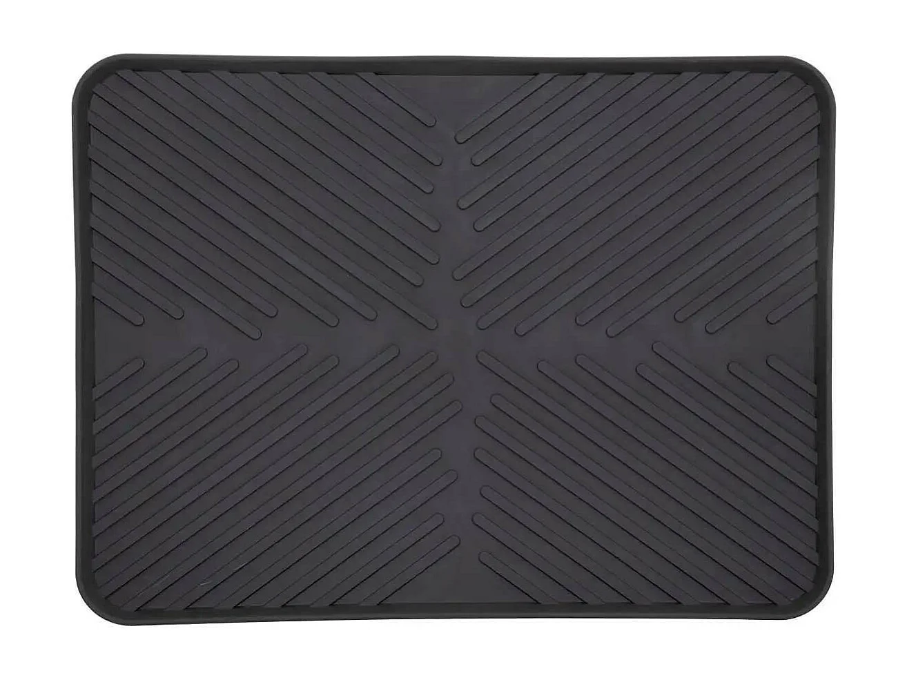 Tapis Égouttoir "Vaisselle" 30x40cm Gris