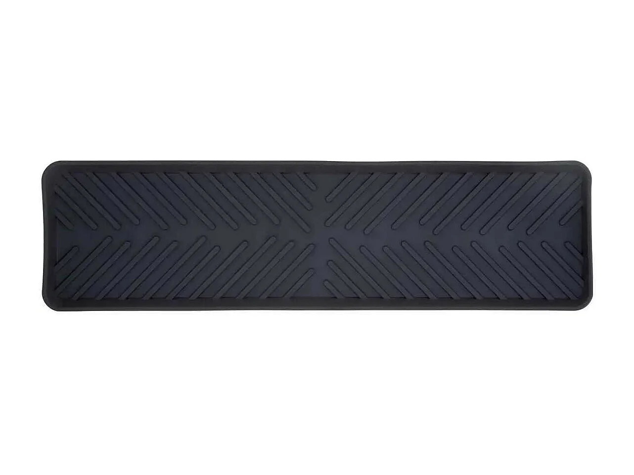 Tapis Égouttoir "Vaisselle" 10x40cm Gris