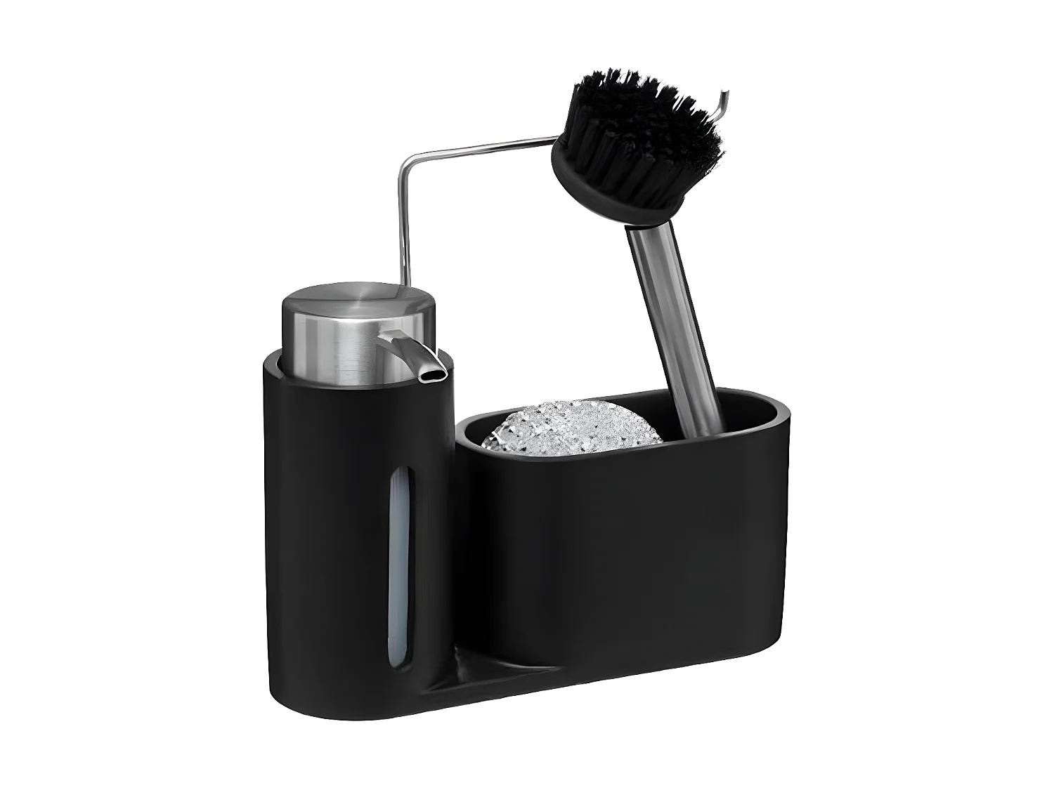 Kit Vaisselle 3 Pièces "Washing" 22cm Noir