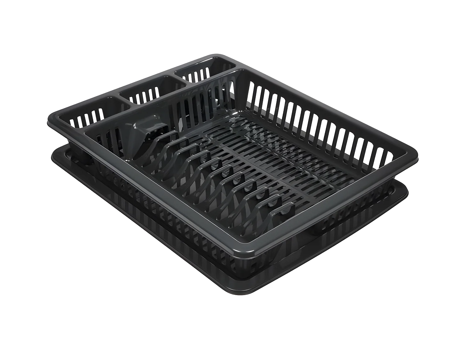 Égouttoir Avec Plateau "Merle" 45cm Anthracite