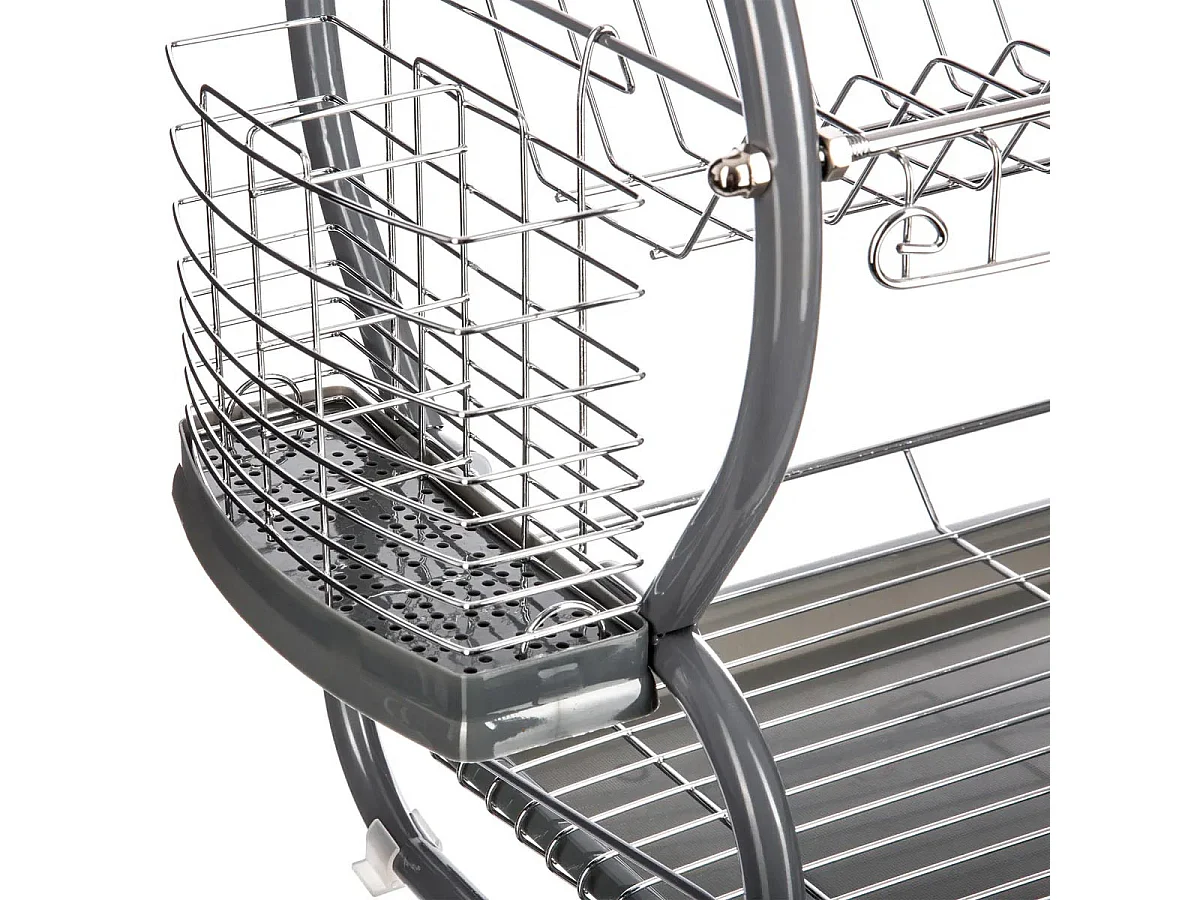 Escurridor 5 Five 2 niveles inox 38x43x24,5 cm