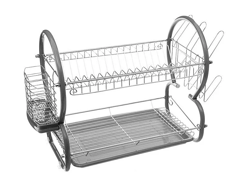 Escurridor 5 Five 2 niveles inox 38x43x24,5 cm