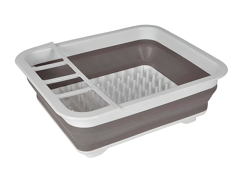 Égouttoir à Vaisselle "Rétractable" 36cm Taupe