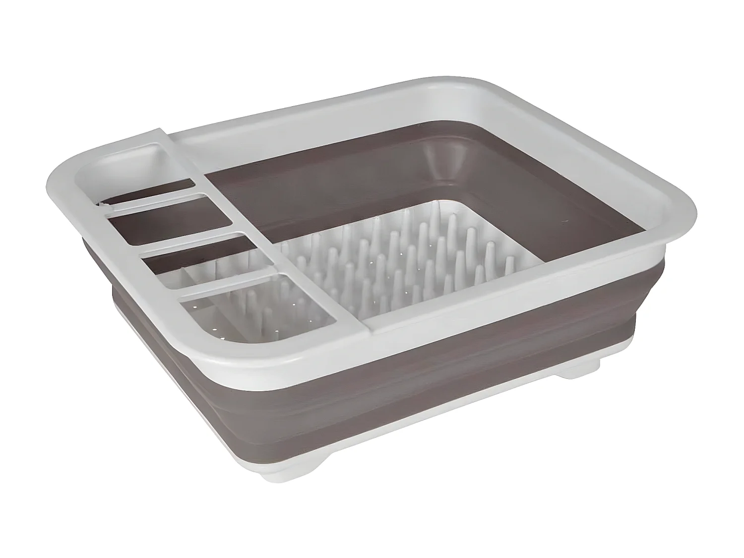 Égouttoir à Vaisselle "Rétractable" 36cm Taupe