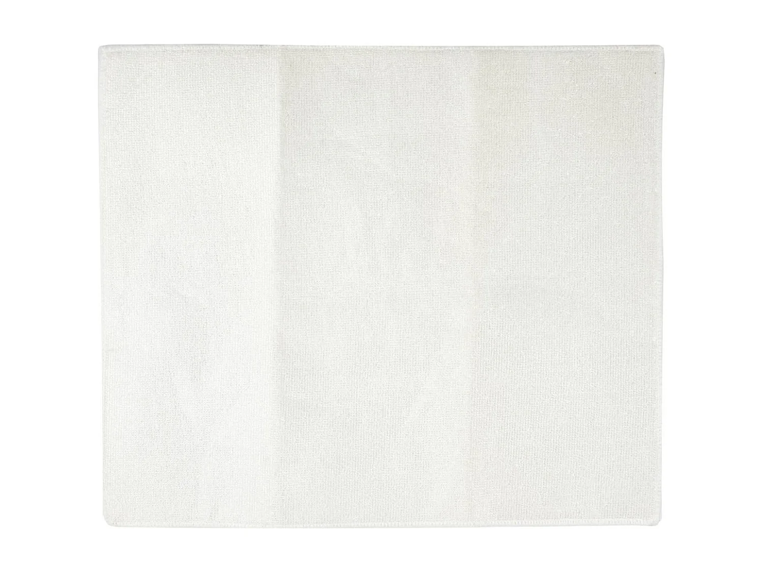 Tapis d'Évier en Bambou "Dessous" 40x48cm Blanc
