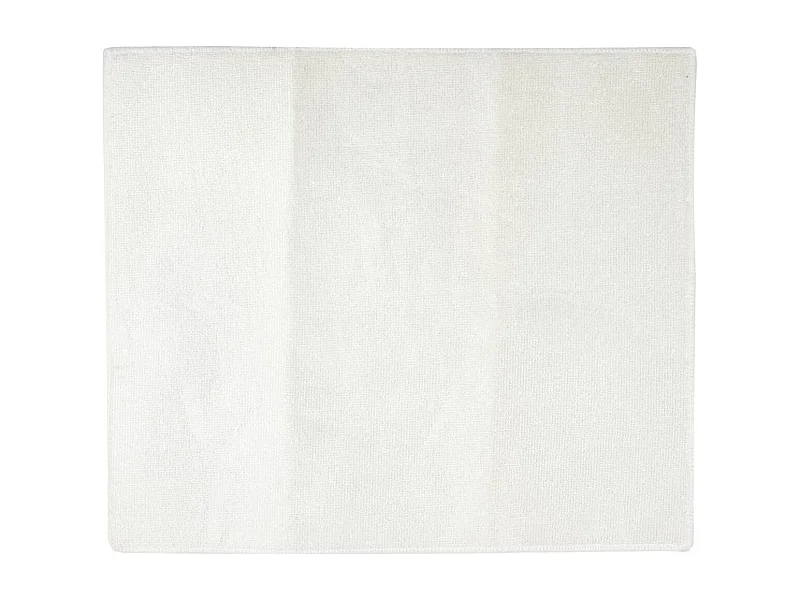 Tapis d'Évier en Bambou "Dessous" 40x48cm Blanc