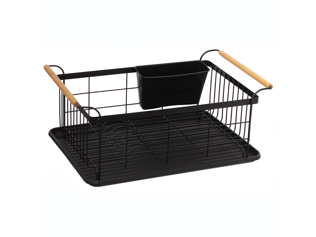 Égouttoir Design "Blackwood" 46cm Noir