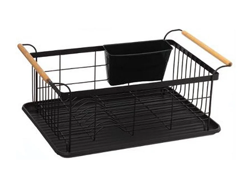 Égouttoir Design "Blackwood" 46cm Noir