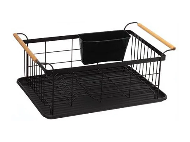 Égouttoir Design "Blackwood" 46cm Noir