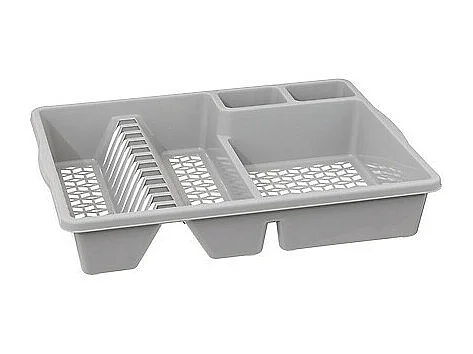 Egouttoir & Plateau "Vaisselle" 48cm Gris