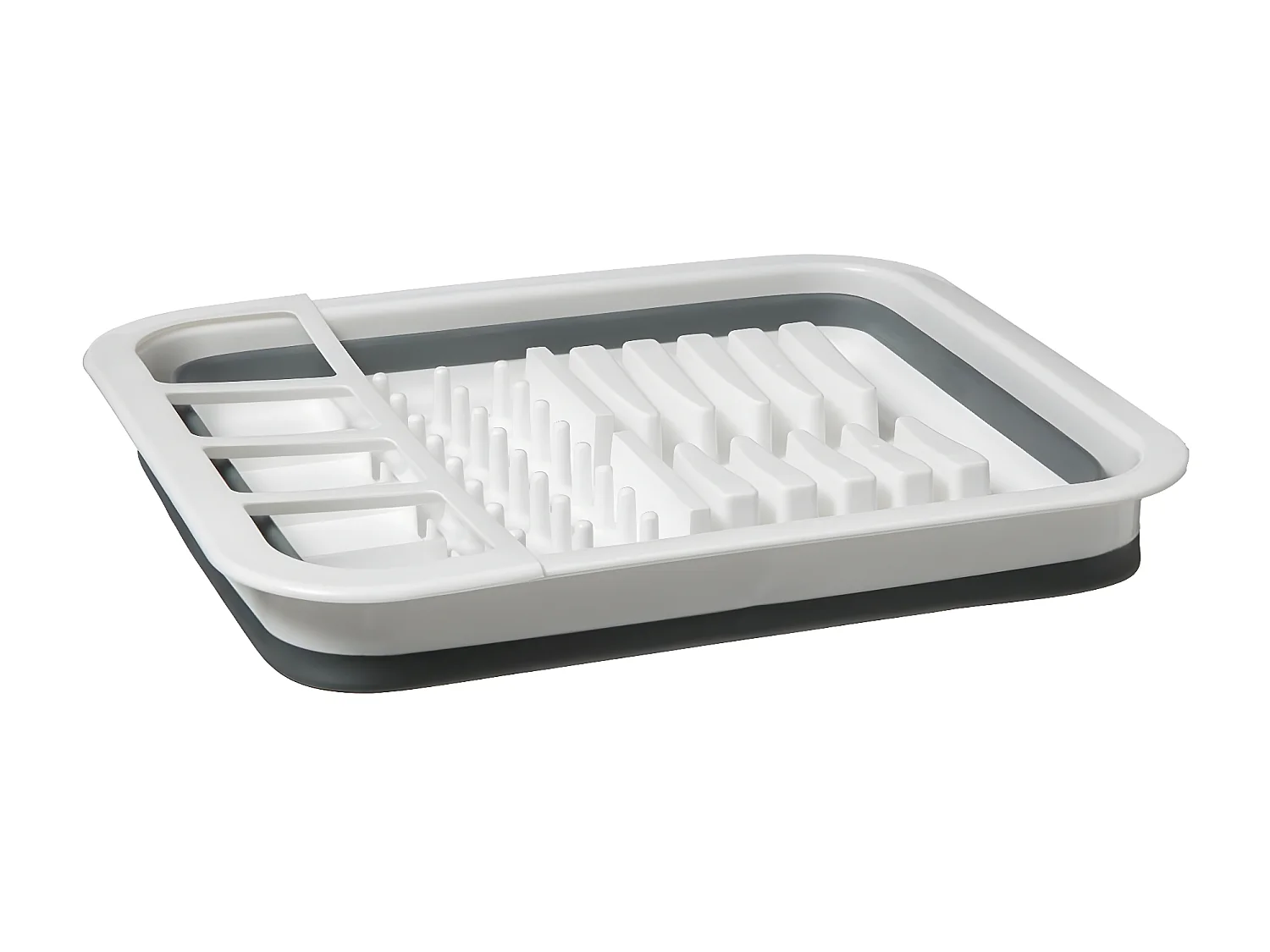 Égouttoir en Silicone "Rétractable" 35cm Gris