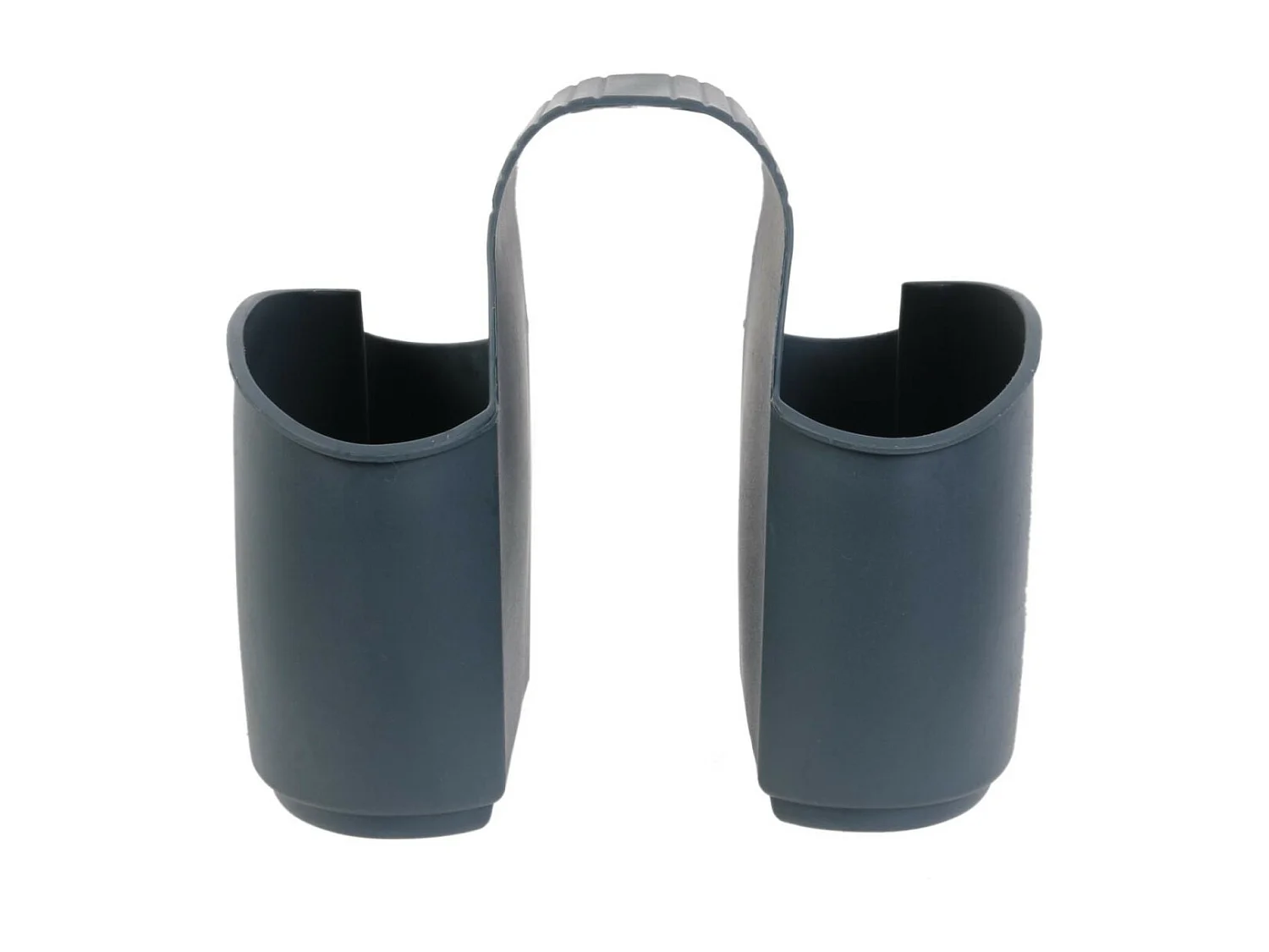 Porte-Éponges Double "Hygiène" 14cm Gris