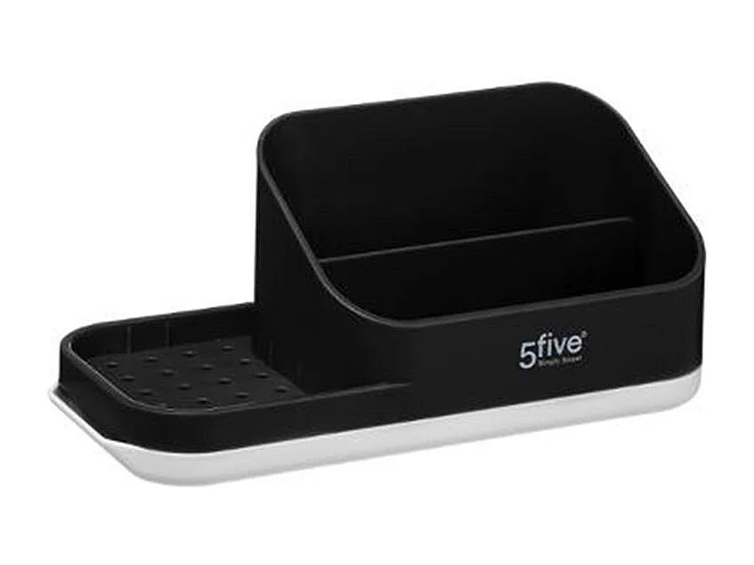 Organiseur d'Évier 4 en 1 "Néo" 21cm Noir