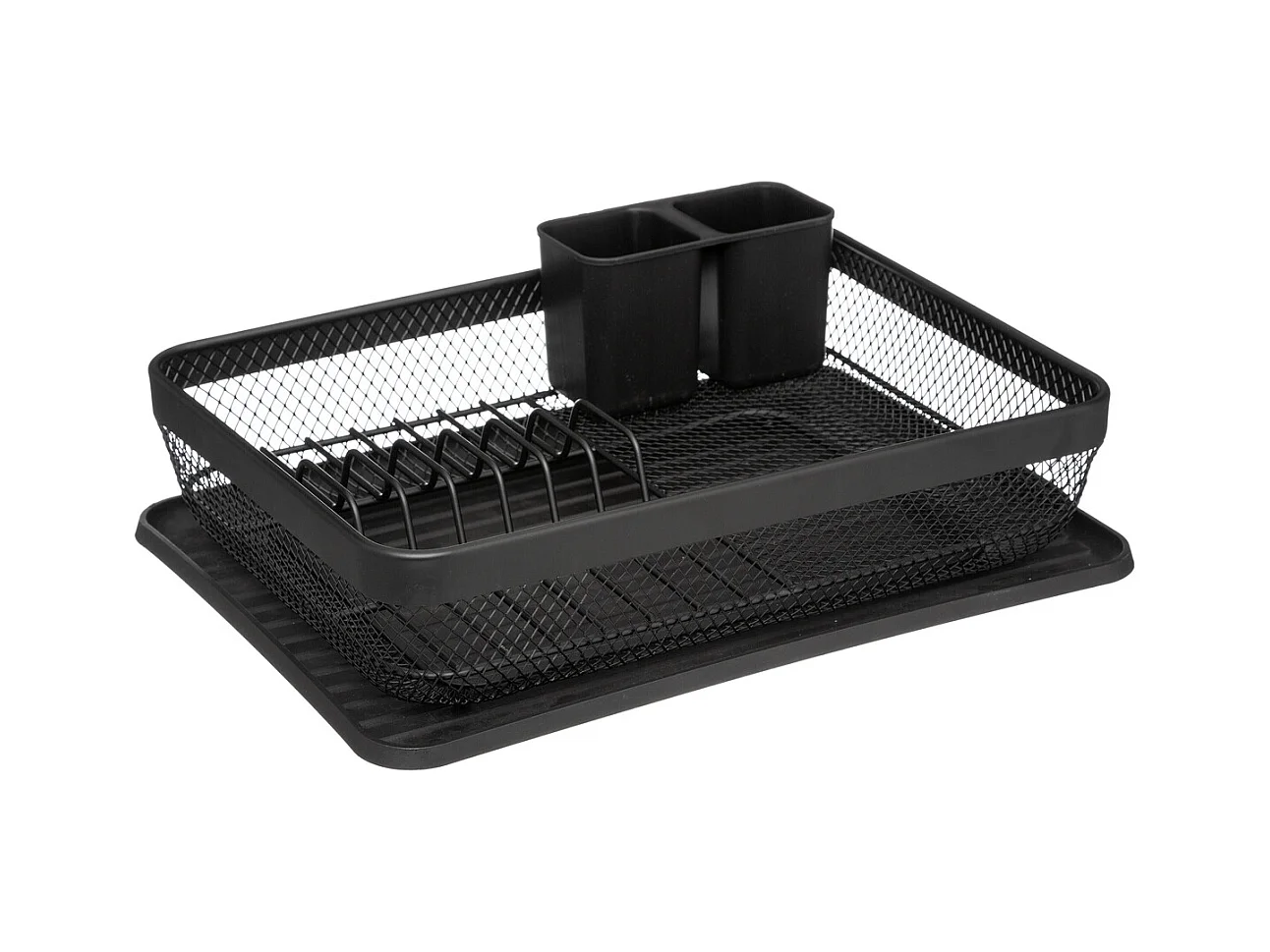 Égouttoir à Vaisselle en Métal "Mayaj" 43cm Noir