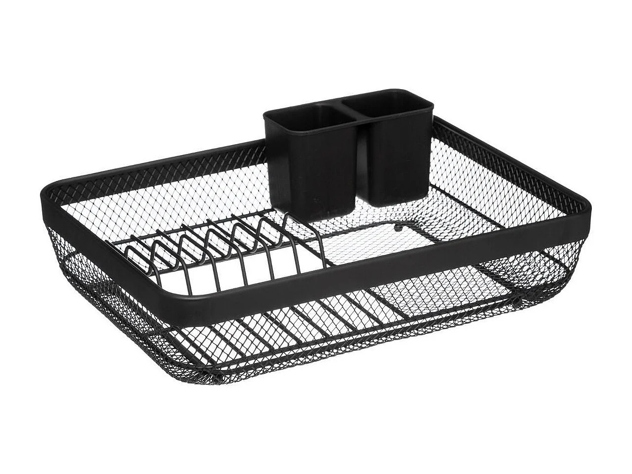 Égouttoir à Vaisselle en Métal "Mayaj" 43cm Noir