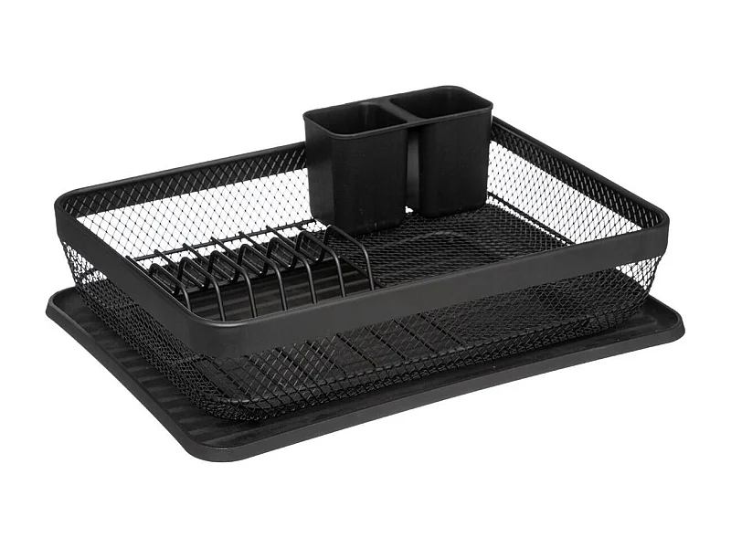 Égouttoir à Vaisselle en Métal "Mayaj" 43cm Noir