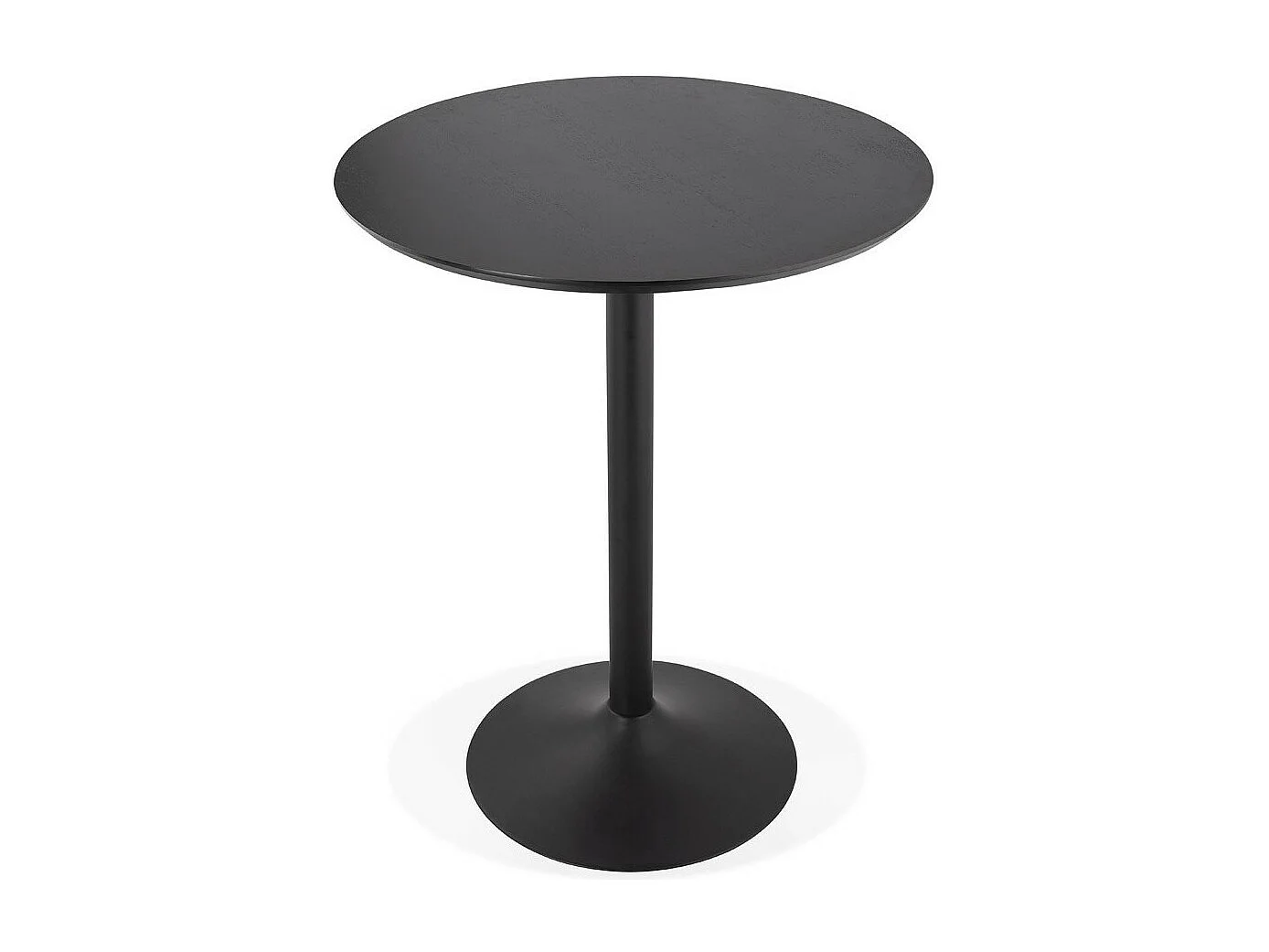 Table de Bar "Matera" 90cm Noir
