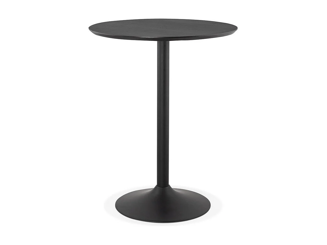 Table de Bar "Matera" 90cm Noir