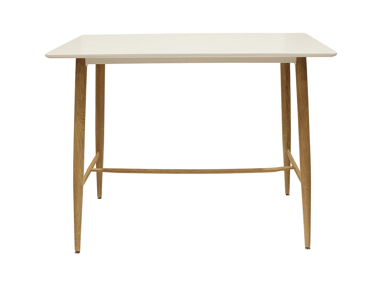 Table Mange Debout Blanc 115x60x102cm M1