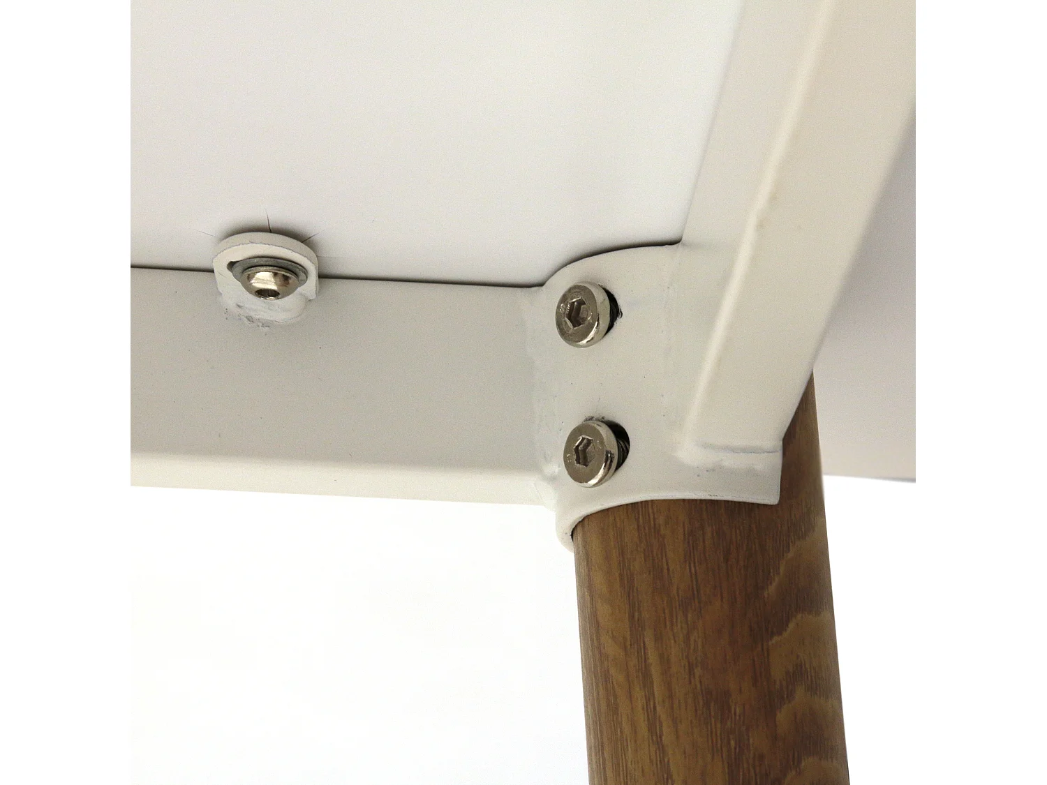 Table Mange Debout Blanc 115x60x102cm