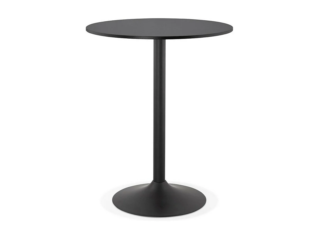 Table de Bar "Maracay" 90cm Noir