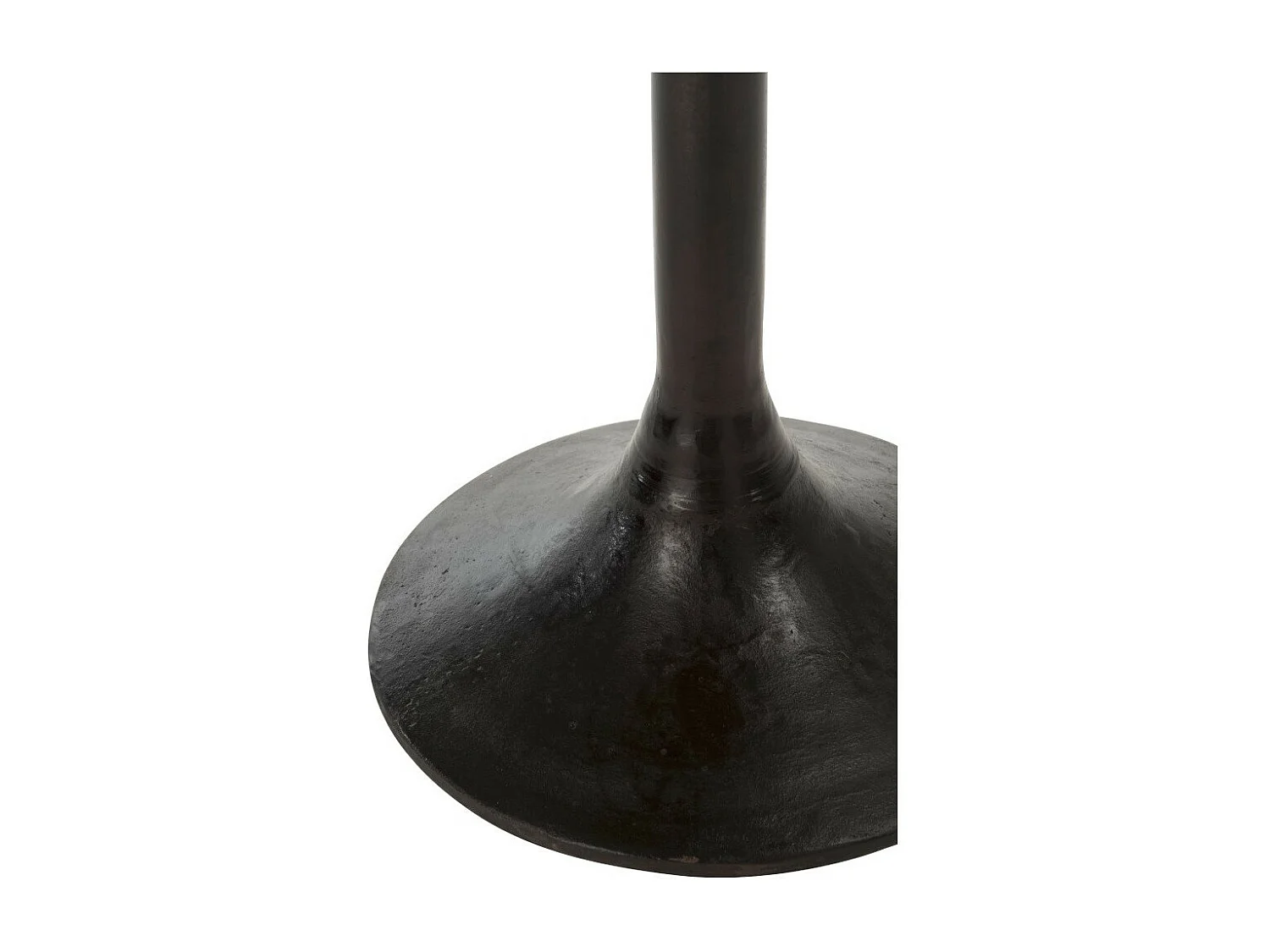 Table de Bar en Bois & Métal "Mocha" 65cm Naturel