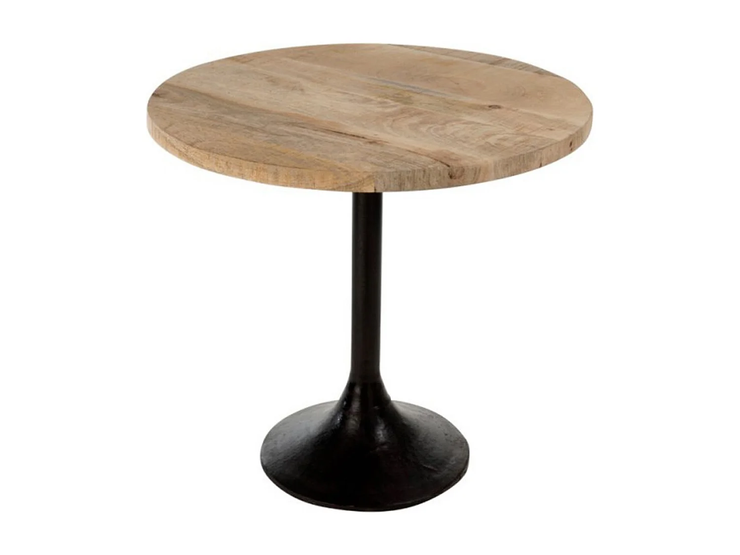 Corali lichte massief houten bartafel D 65 cm