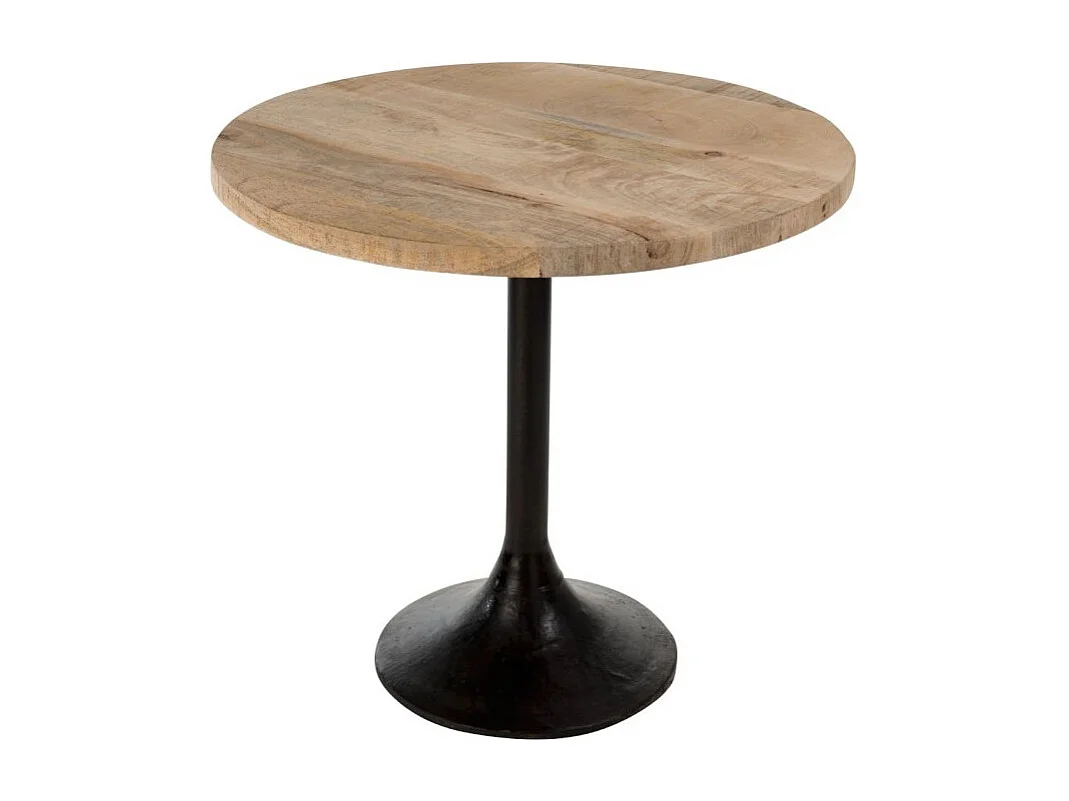 Corali lichte massief houten bartafel D 65 cm