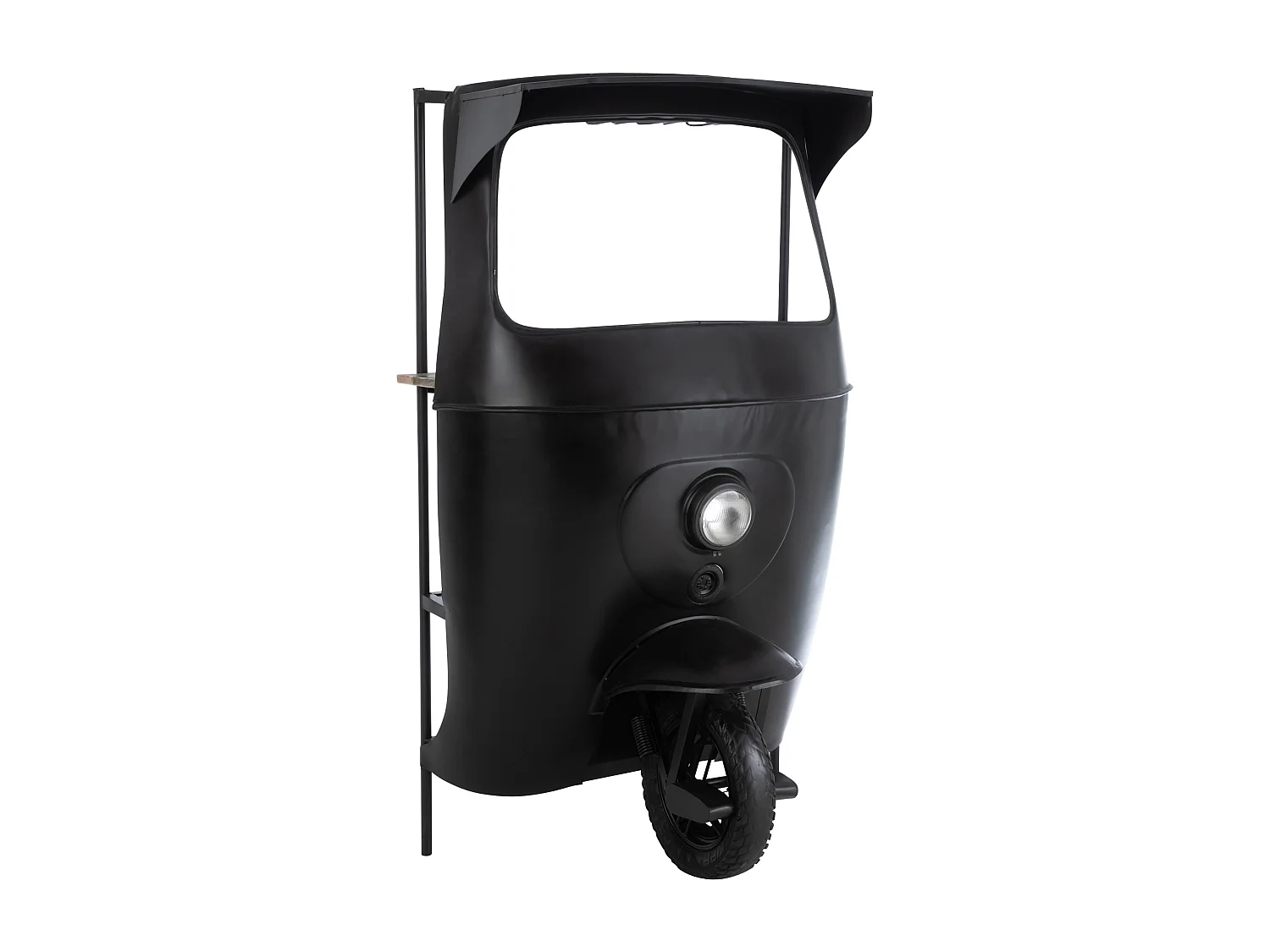 Bar Vélo en Métal "Tuktuk" 165cm Noir