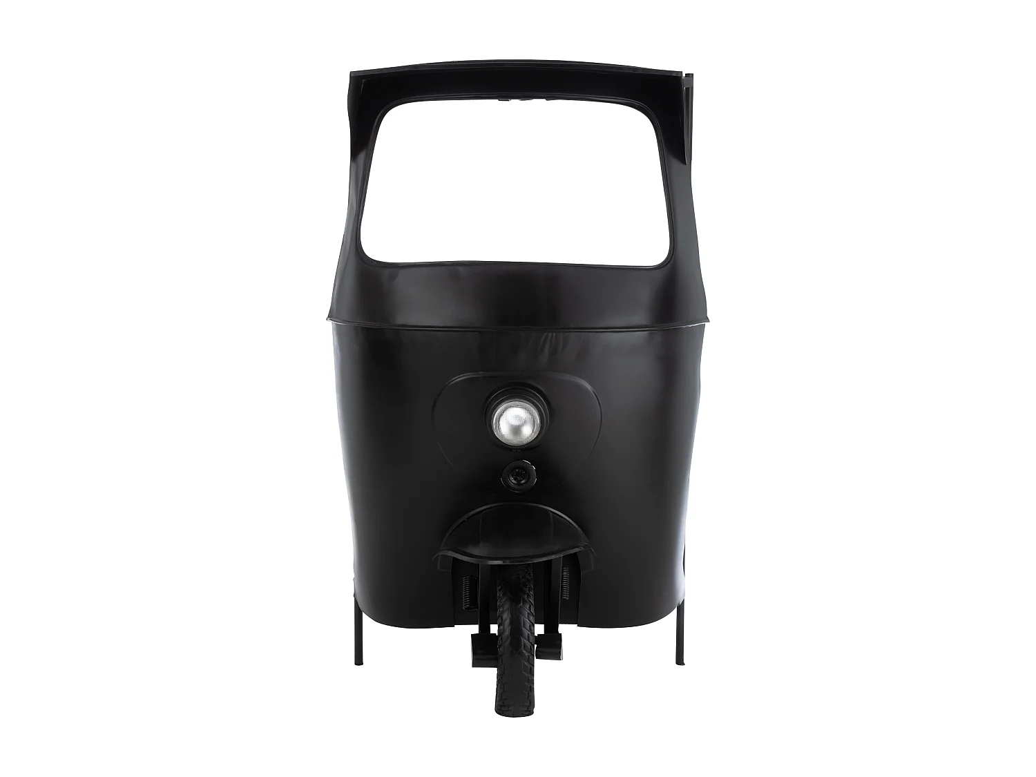 Bar Vélo en Métal "Tuktuk" 165cm Noir