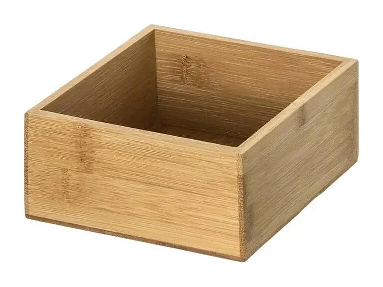 Lot de 3 Organiseurs Tiroirs "Wood" 38cm Naturel