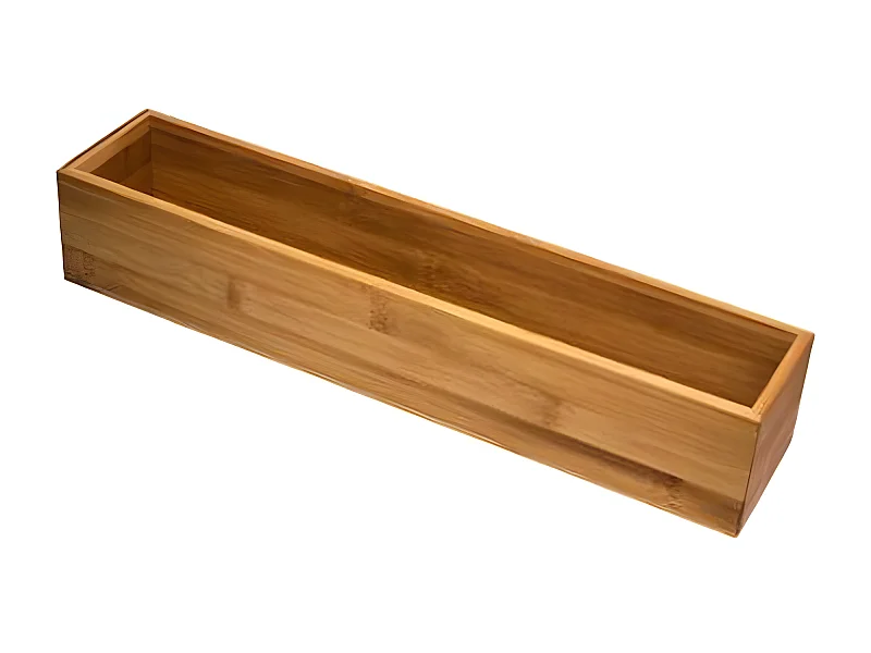 Organisateur en Bambou "Tidy Smart" 8x38cm Naturel