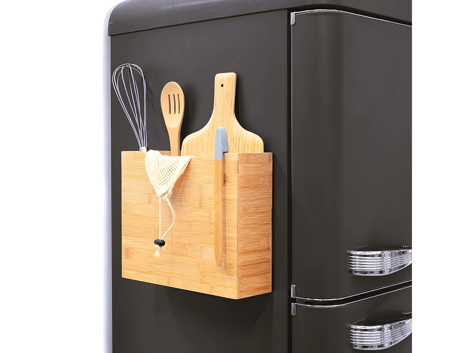 Organiseur Aimanté "Bambou" 31cm Naturel