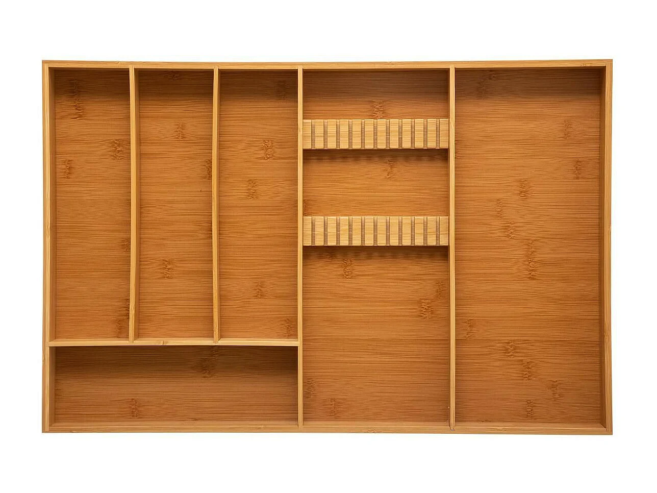 Range-Couverts & Ustensiles "Bambou" 58cm Naturel