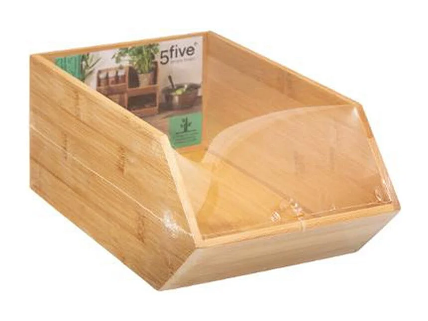 Organiseur Coulissant "Bambou" 31cm Naturel