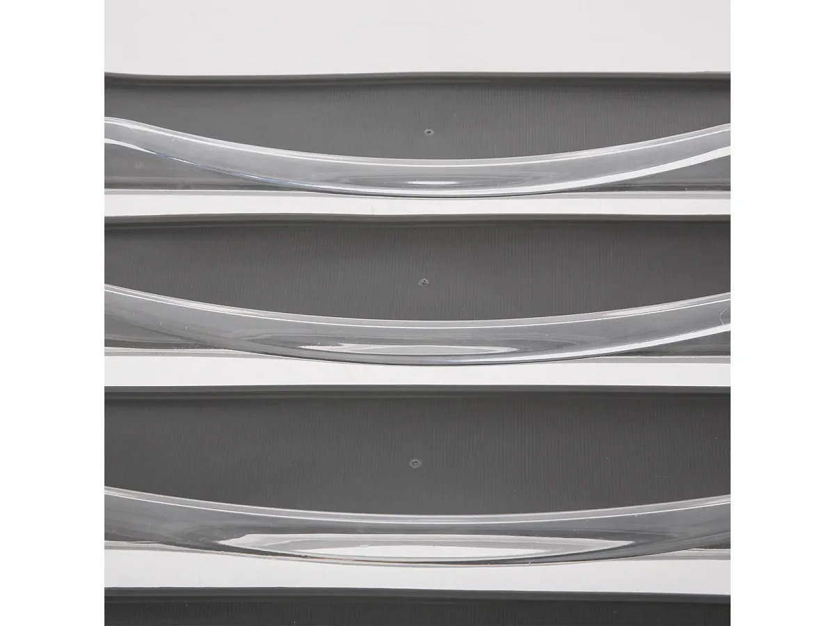 Range-Couverts "6 Compartiments" 40cm Gris