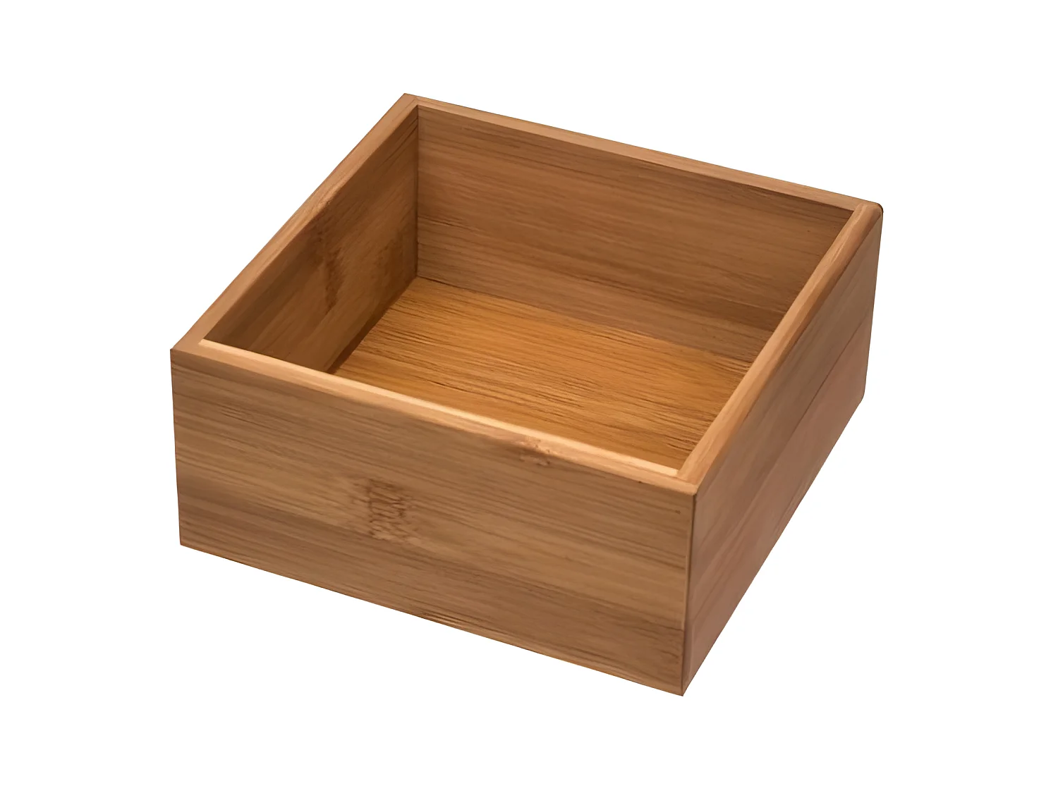 Organisateur en Bambou "Tidy Smart" 15x15cm Naturel