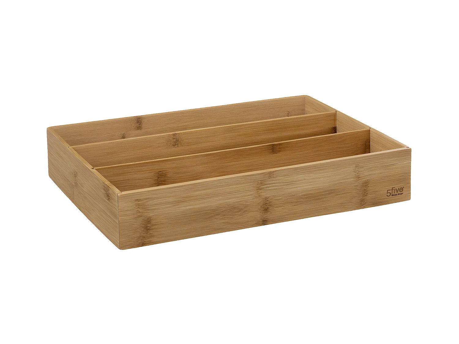 Range-Couverts en Bambou "Tidy Smart" 38cm Naturel