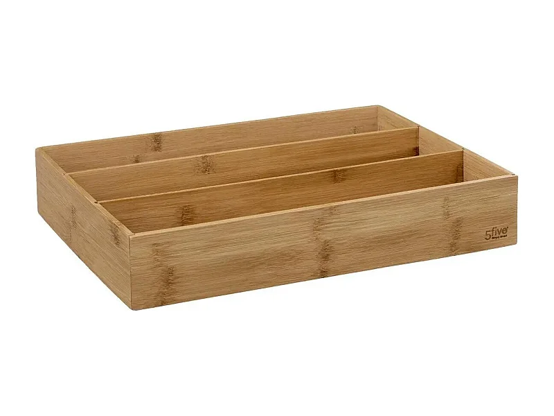 Range-Couverts en Bambou "Tidy Smart" 38cm Naturel