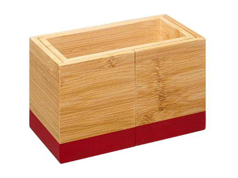 Pot Range-Couverts Bambou "Modern" 18cm Rose