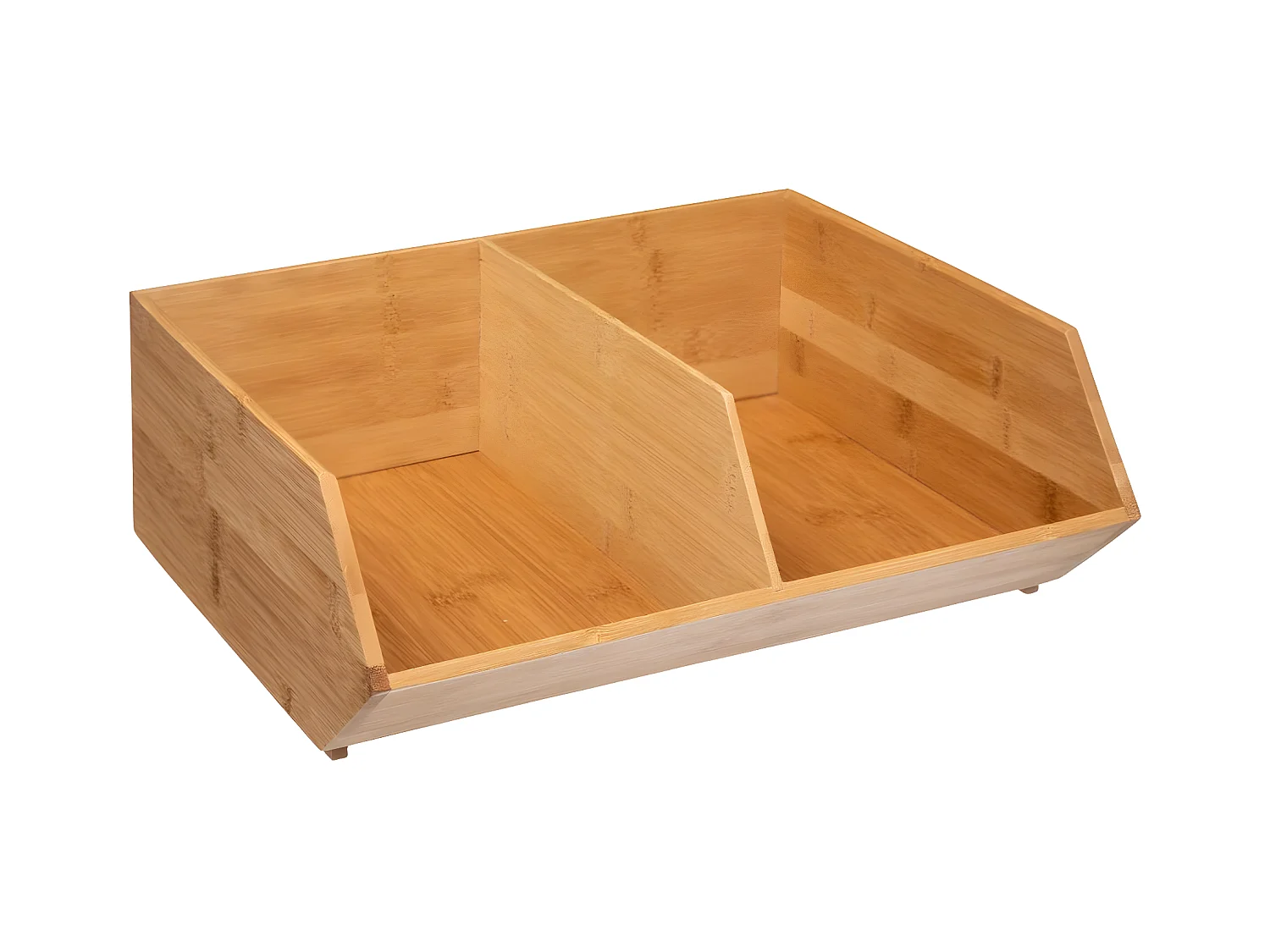 Organiseur Coulissant "Bambou" 34cm Naturel