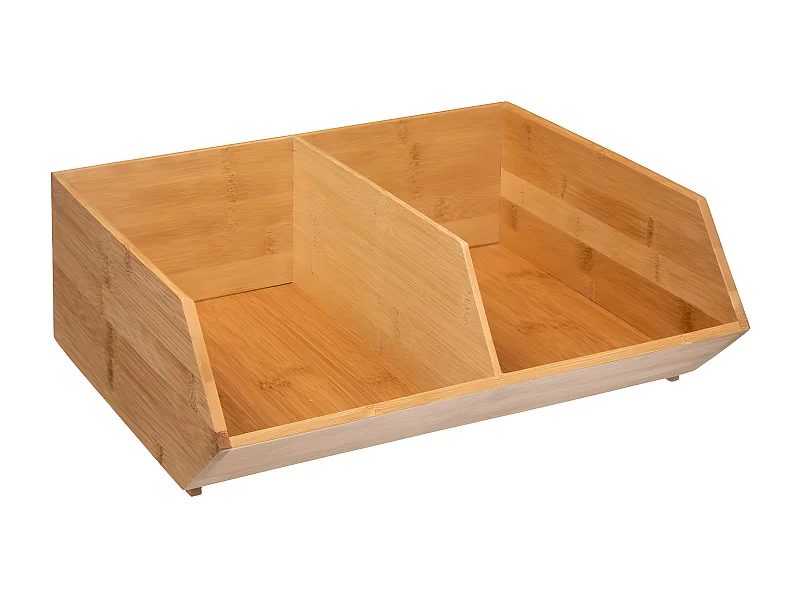 Organiseur Coulissant "Bambou" 34cm Naturel