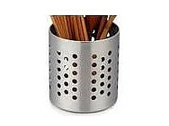 Pot Range Couverts "Inox" 13cm Argent