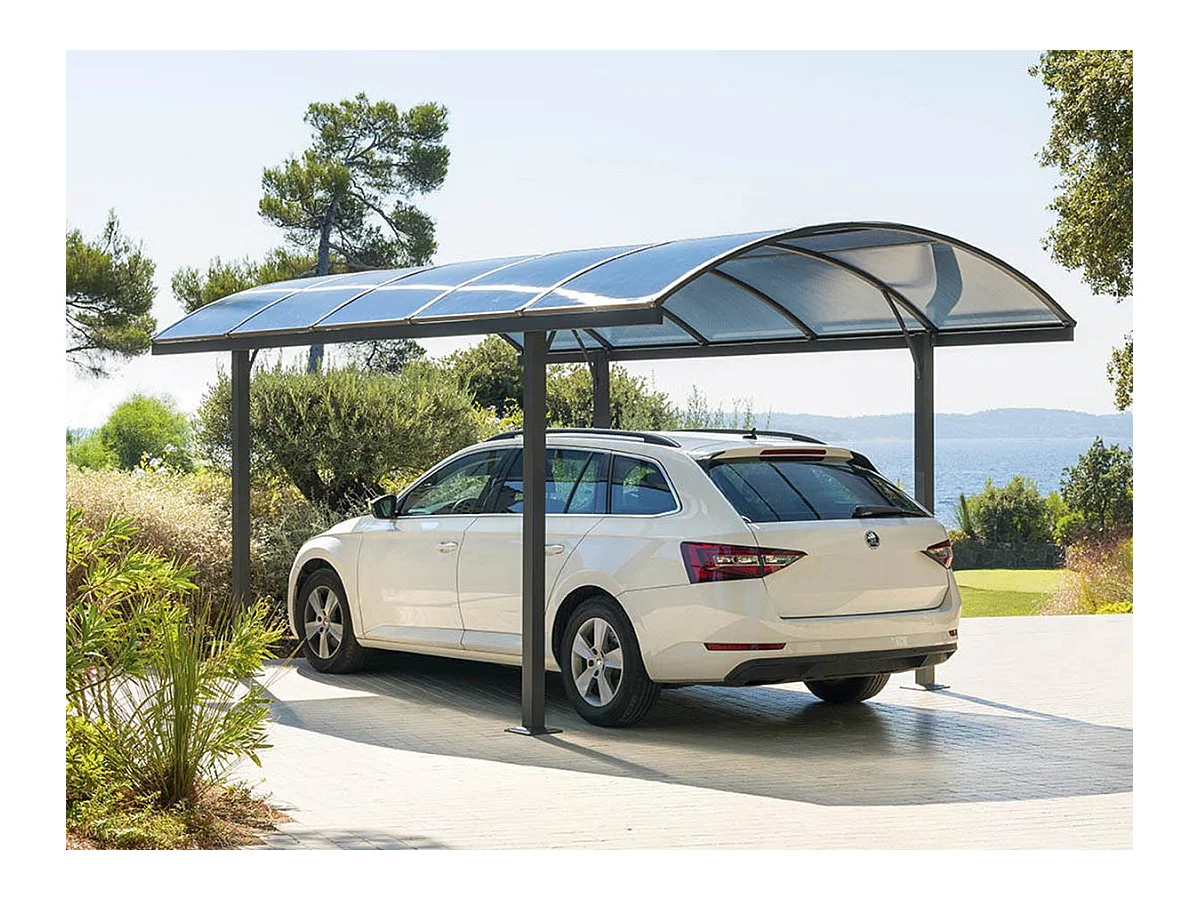 Carport métal Belize 14,70 m² - Hespéride