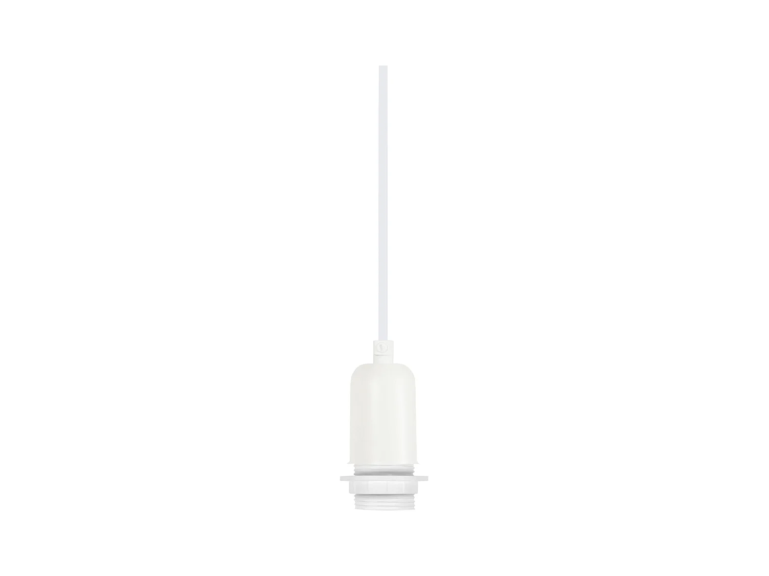 Pendel TOSEL ,métal,Blanc ,H80xD4,5xP4,5cm