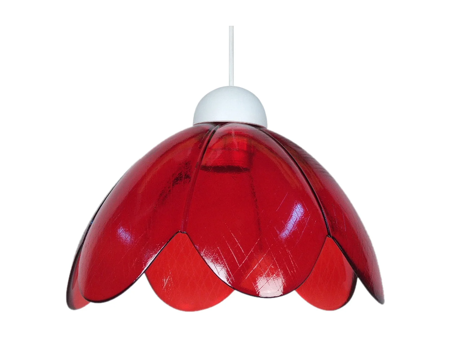 Lustre TOSEL PROVENÇALE lâmpada decorativa braço marfim D70 x  H90  cm